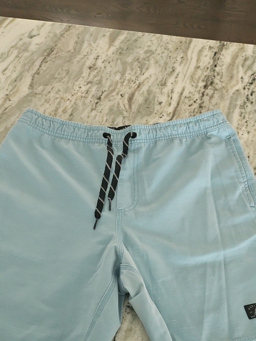 Men's Light Blue Swim Shorts